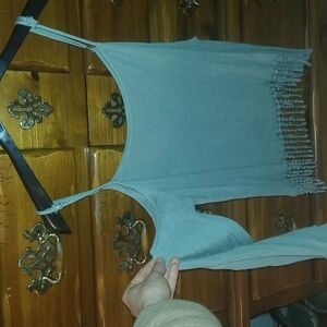 Francesca's open shoulder top